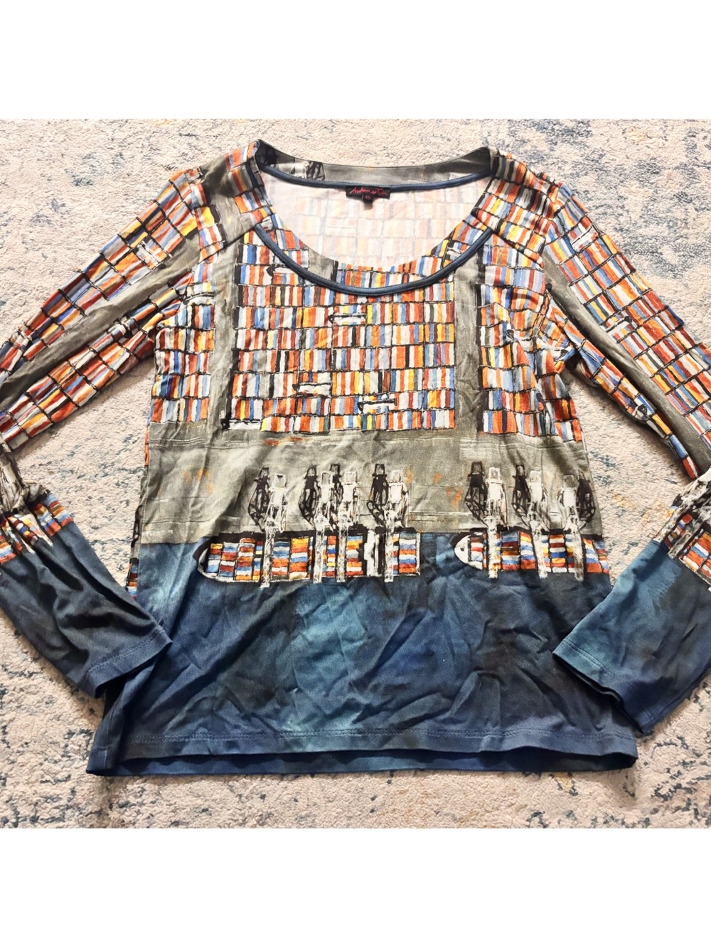 Aventures Des Toiles Printed Top